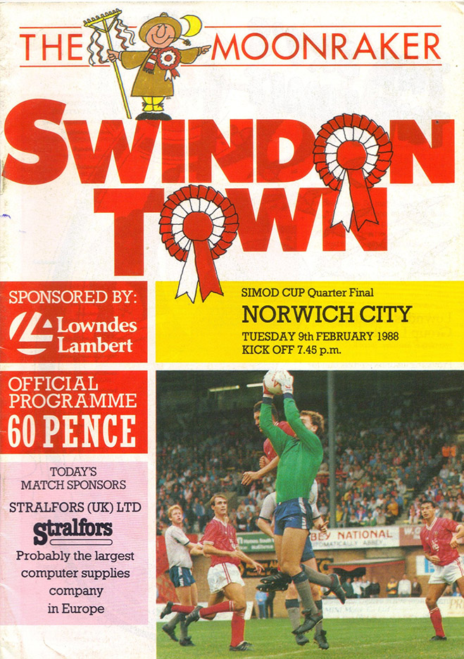 <b>Tuesday, February 23, 1988</b><br />vs. Norwich City (Home)